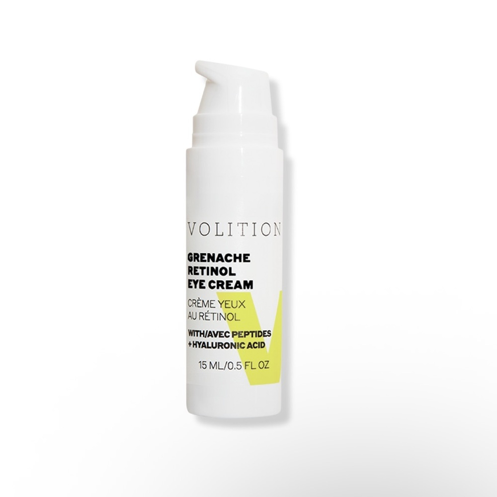 🌿Volition Grenache Retinol Eye Cream with/avec Peptides + Hyaluronic Acid